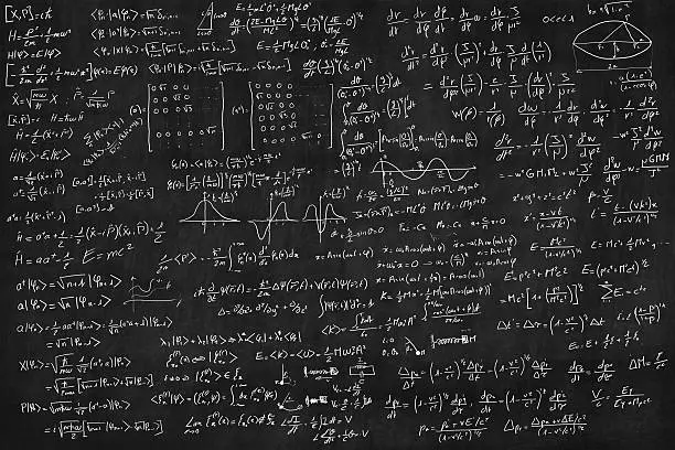 Illustration depicting an endless sequence of numbers, representing the concept of mathematical infinity.